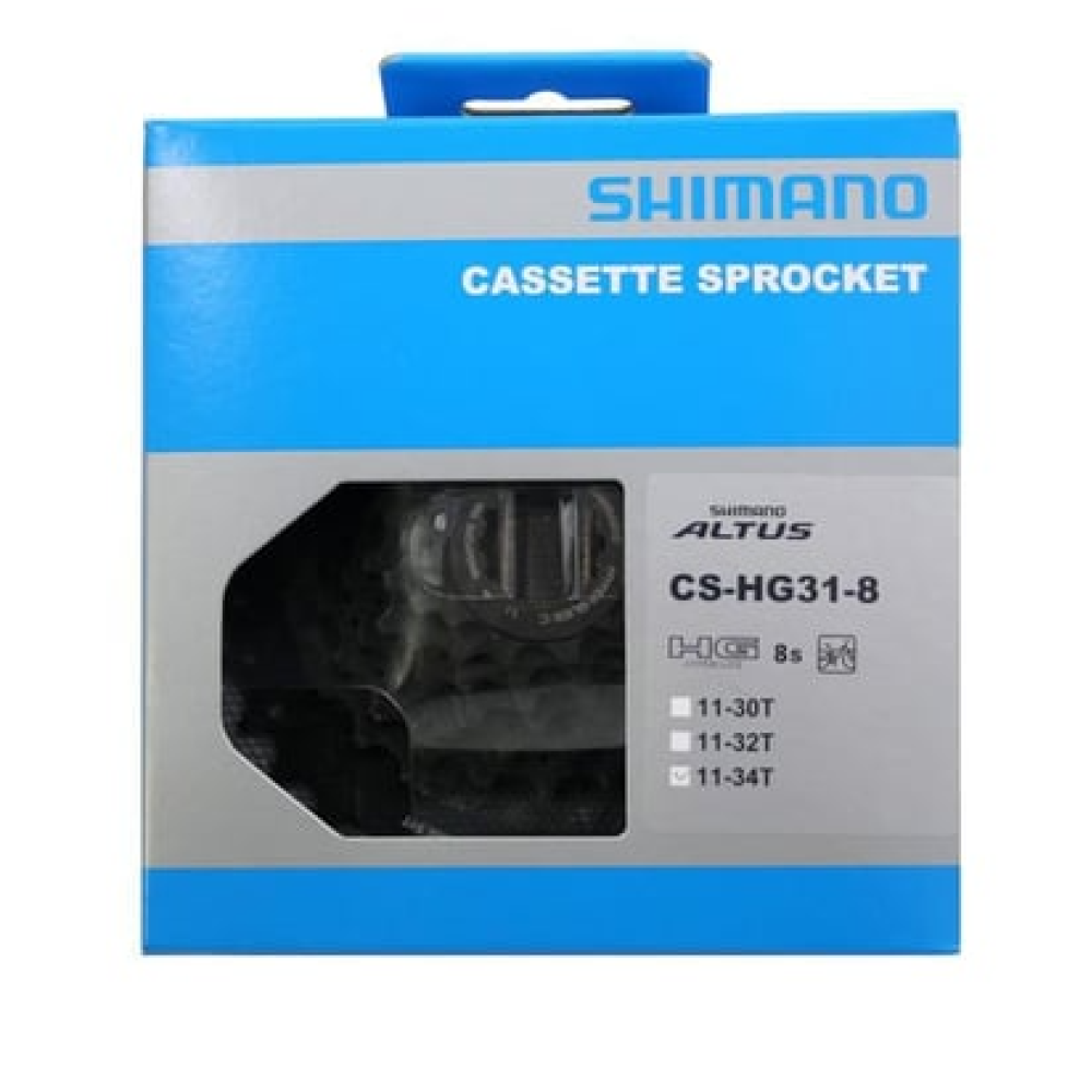 Shimano Altus 8 Vites 11-34T Bisiklet Arka Kaset Ruble CS-HG31