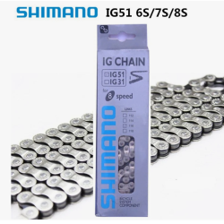Shimano IG51 8-9s MTB Uyumlu Bisiklet Zinciri 