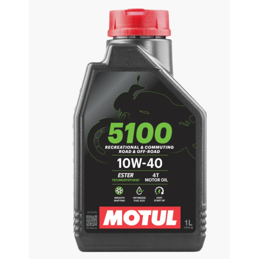 Motul 5100 10W-40 4T Motor Yağı 1 LT